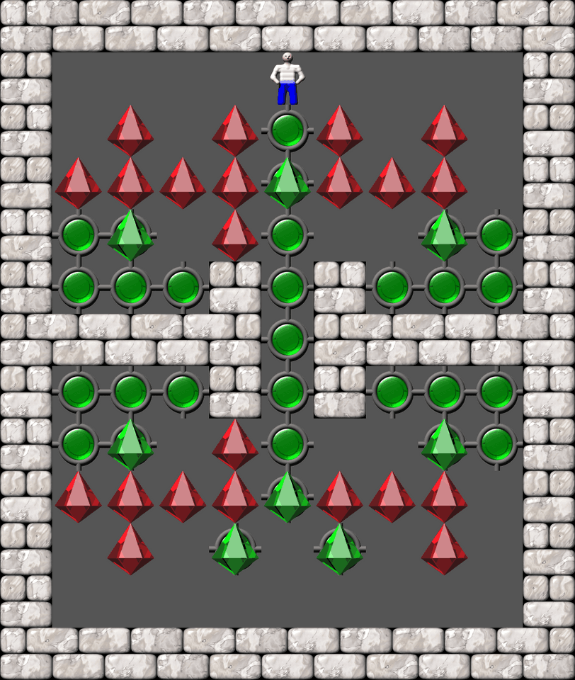 Sokoban Ghislain Martin Arranged level 8